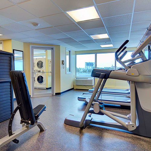 24-Hour Fitness Center Cardio Equipment